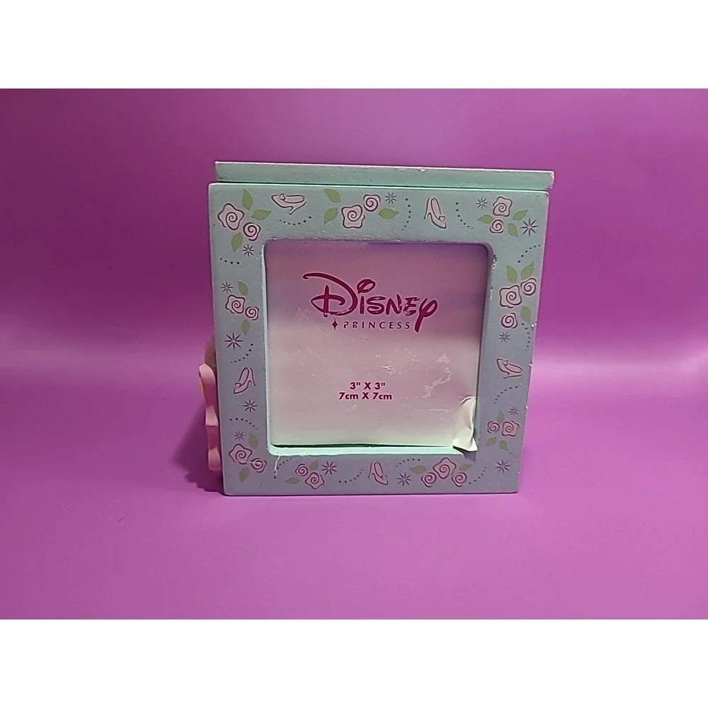 Disney Princess Cinderella Photo cube and‎ trinket box  Enesco